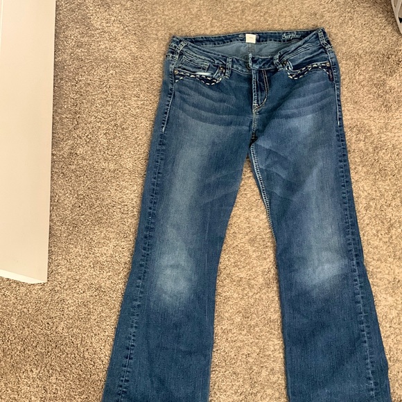 Silver serplus jeans - Picture 1 of 3
